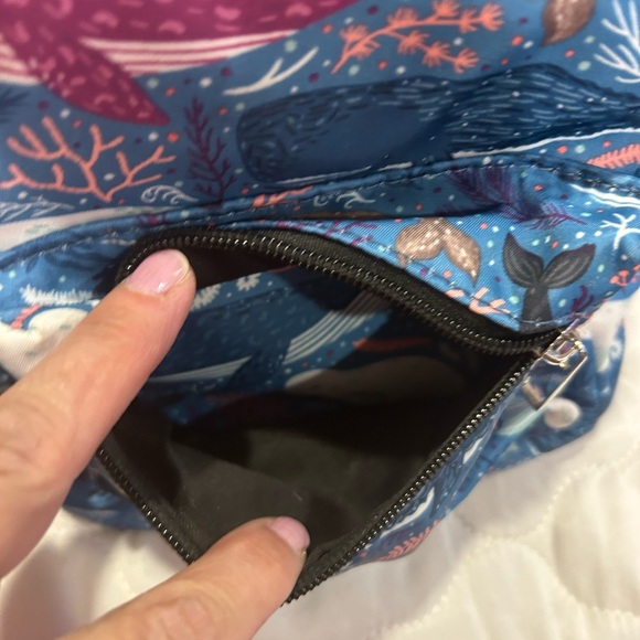 Whale Print Mini Backpack - Picture 5 of 5